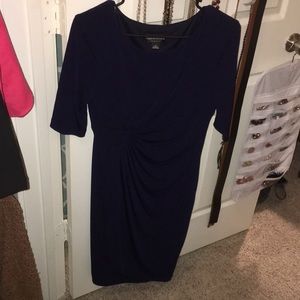 Navy work dress